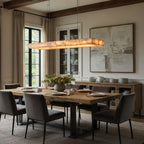 Owens Alabaster Linear Chandelier 39" additional product view