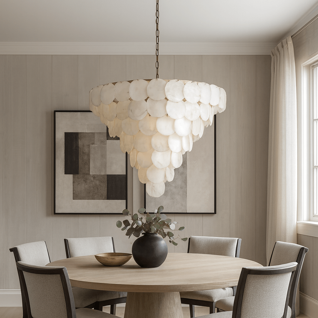 Porto Alabaster Modern Chandelier additional product view