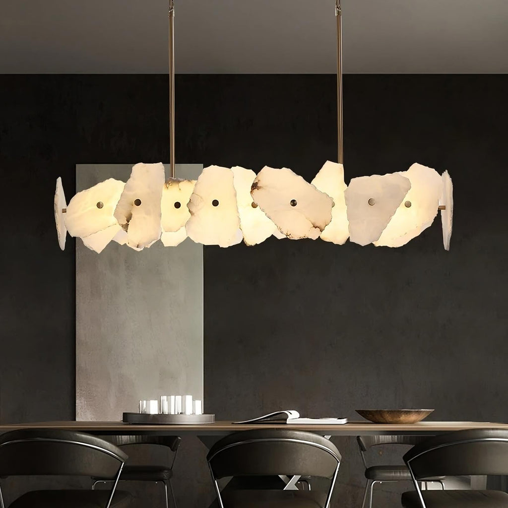 Norham Alabaster Linear Chandelier additional product view