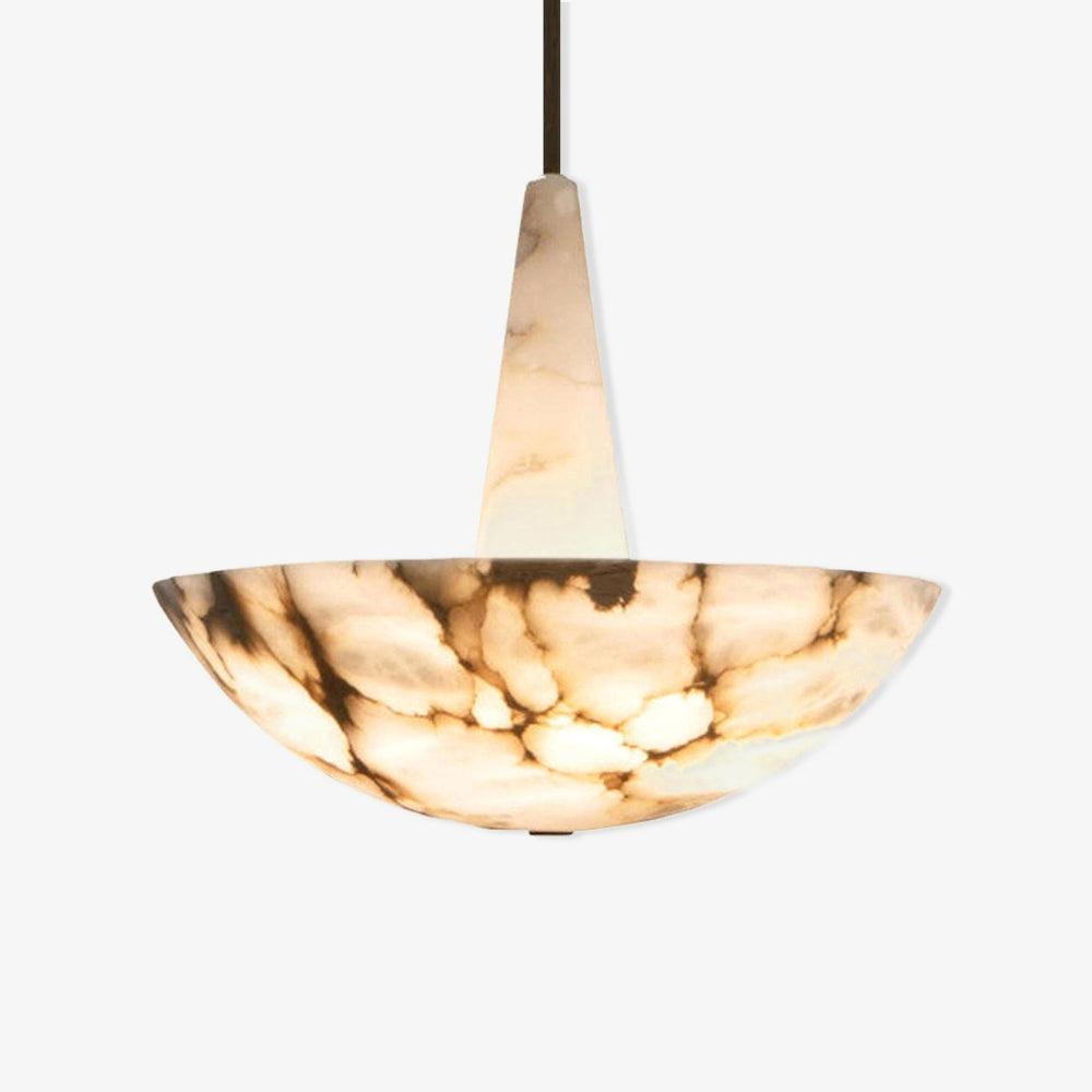 Domus Alabaster Chandelier by Bling Lighting Studio
