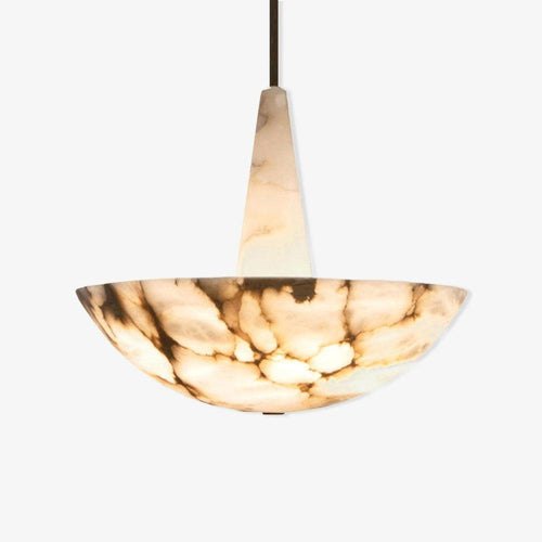 Domus Alabaster Chandelier by Bling Lighting Studio