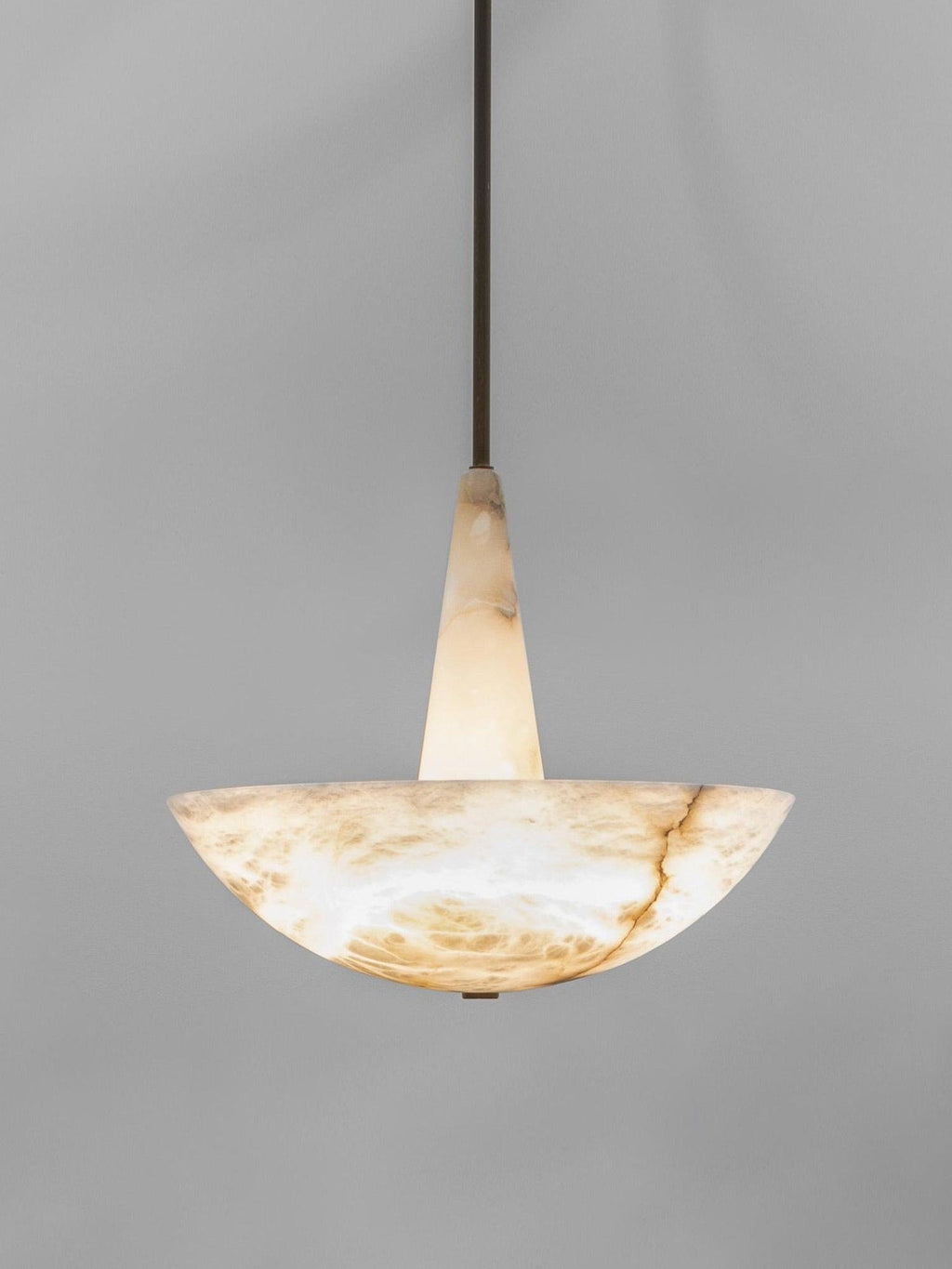Domus Alabaster Chandelier by Bling Lighting Studio