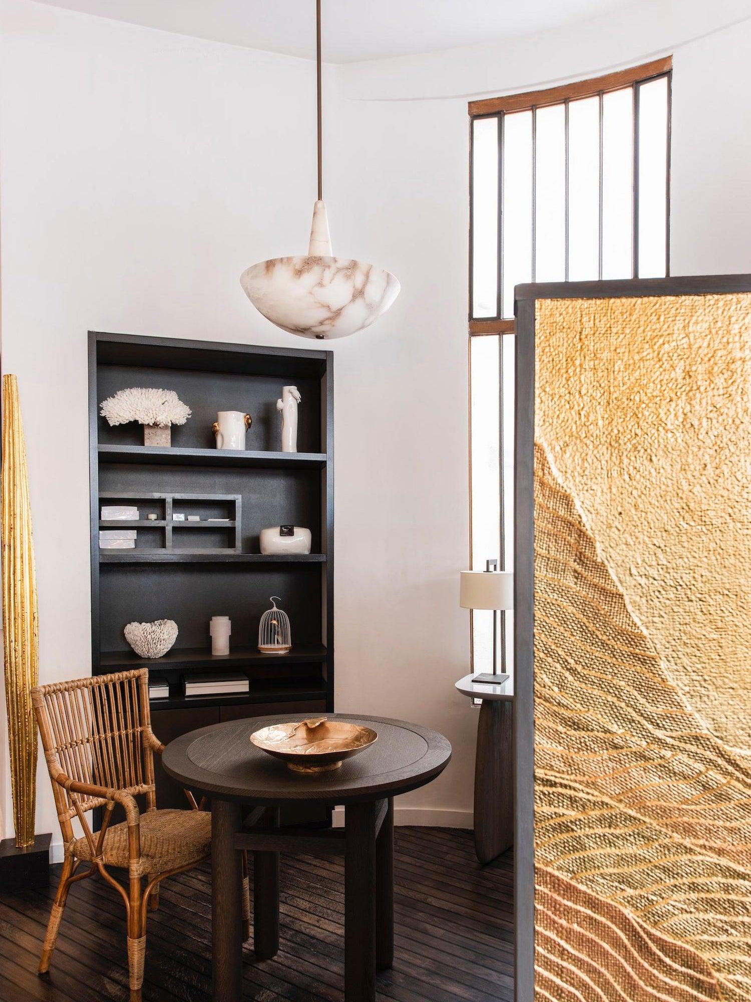 Domus Alabaster Chandelier by Bling Lighting Studio