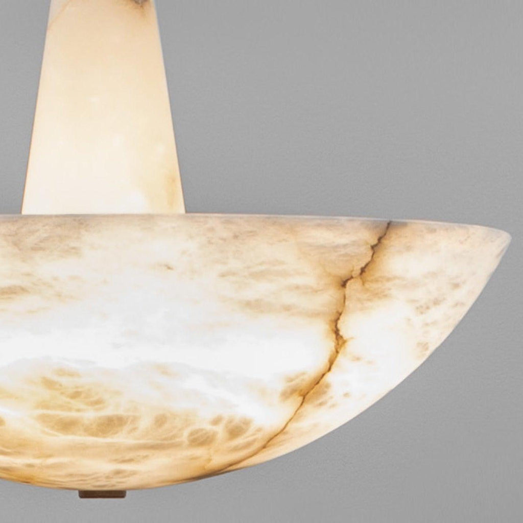 Domus Alabaster Chandelier by Bling Lighting Studio