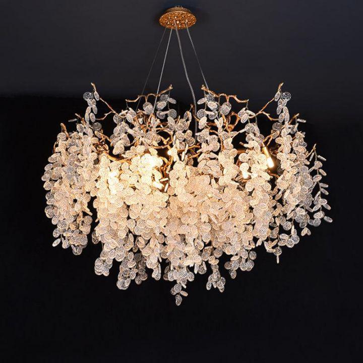 Donna Modern Round Branch Chandelier by Bling Lighting Studio