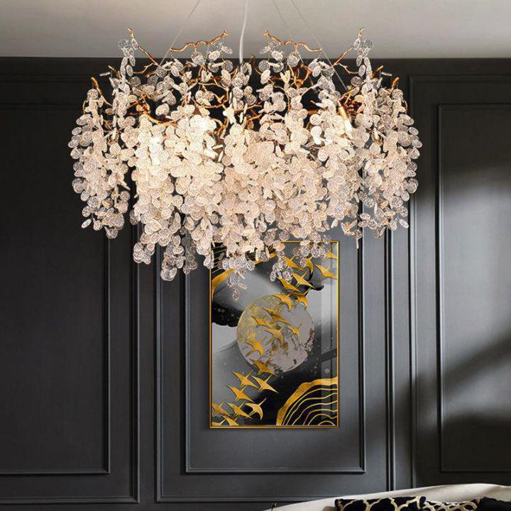 Donna Modern Round Branch Chandelier by Bling Lighting Studio