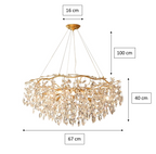 Doris Round Branch Chandelier for High Ceilings product image