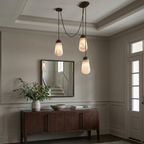 Droplet Natural Alabaster Multi-Chandelier