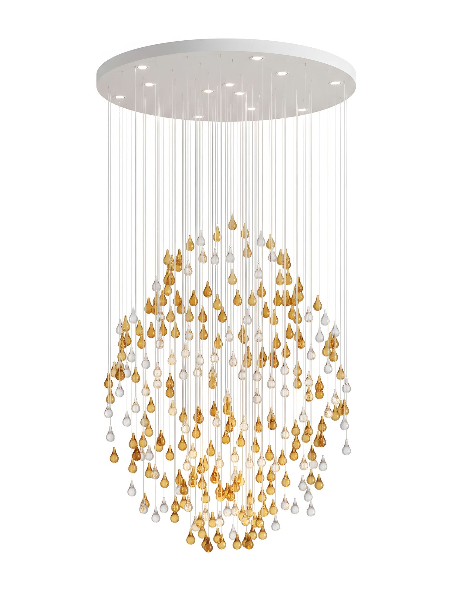 Droplets Sculpture Chandelier