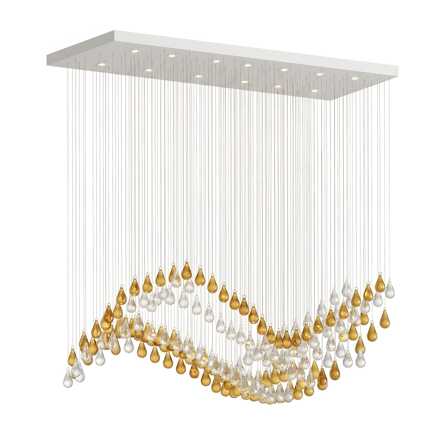 Droplets Sculpture Chandelier