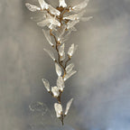 Creative Bionic Resin Leaves Chandelier for Living Room/Dining Room/Staircase by Bling Lighting Studio