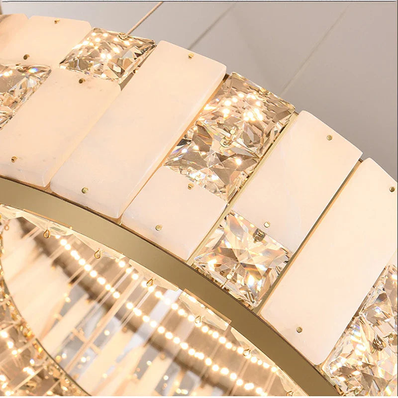 Edes Alabaster Crystal Chandelier product image