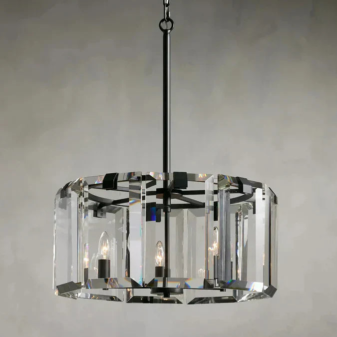 Elegant Amaya Round Chandelier 30" 38" 48" product image