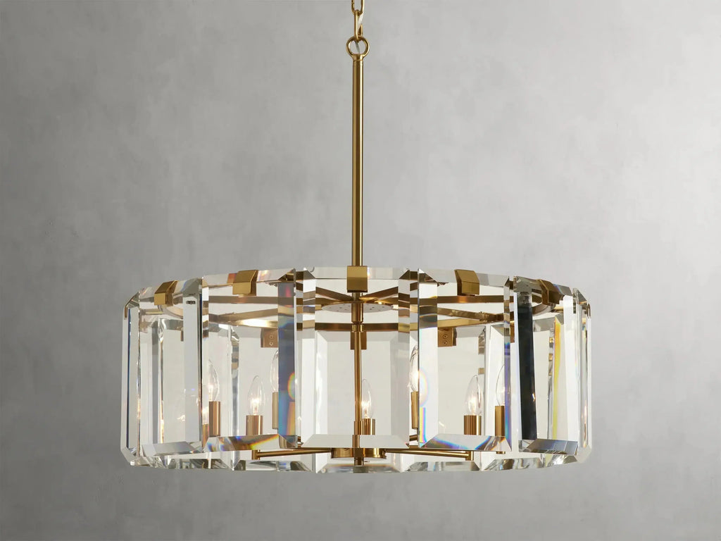 Elegant Amaya Round Chandelier 30" 38" 48" product image