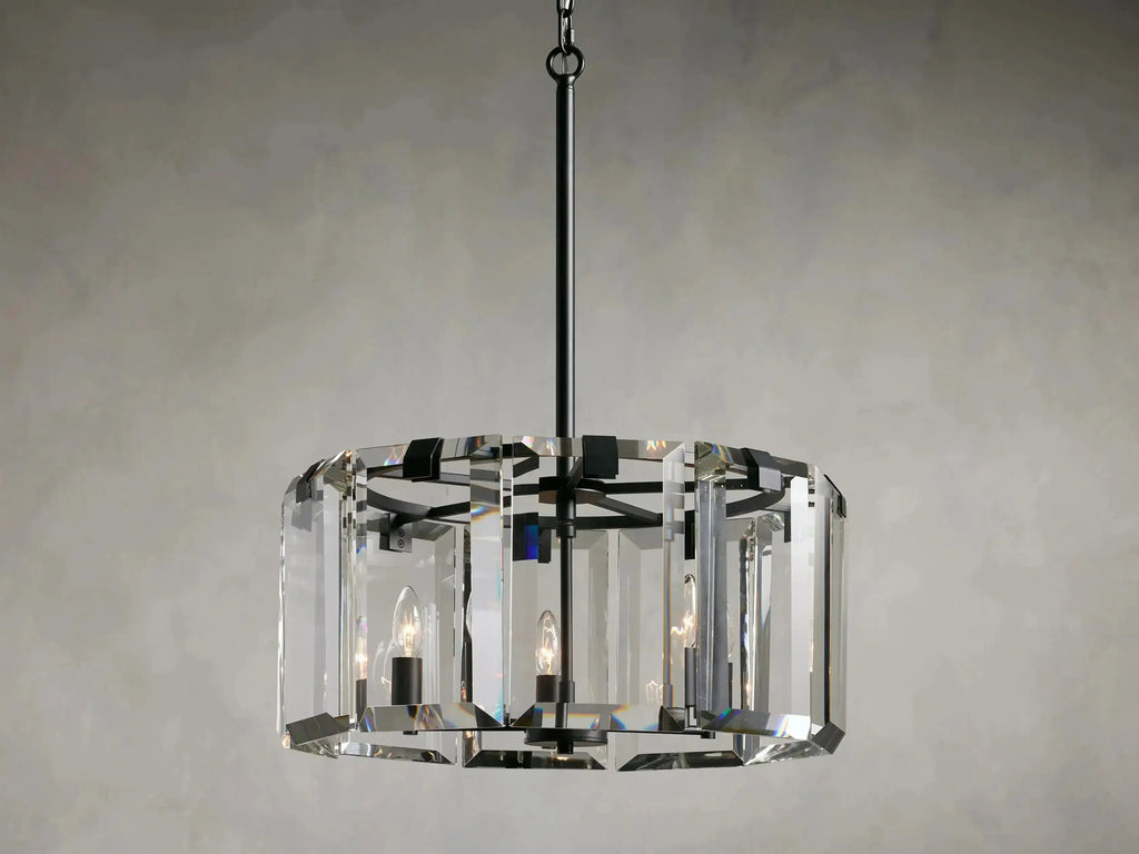 Elegant Amaya Round Chandelier 30" 38" 48" product image