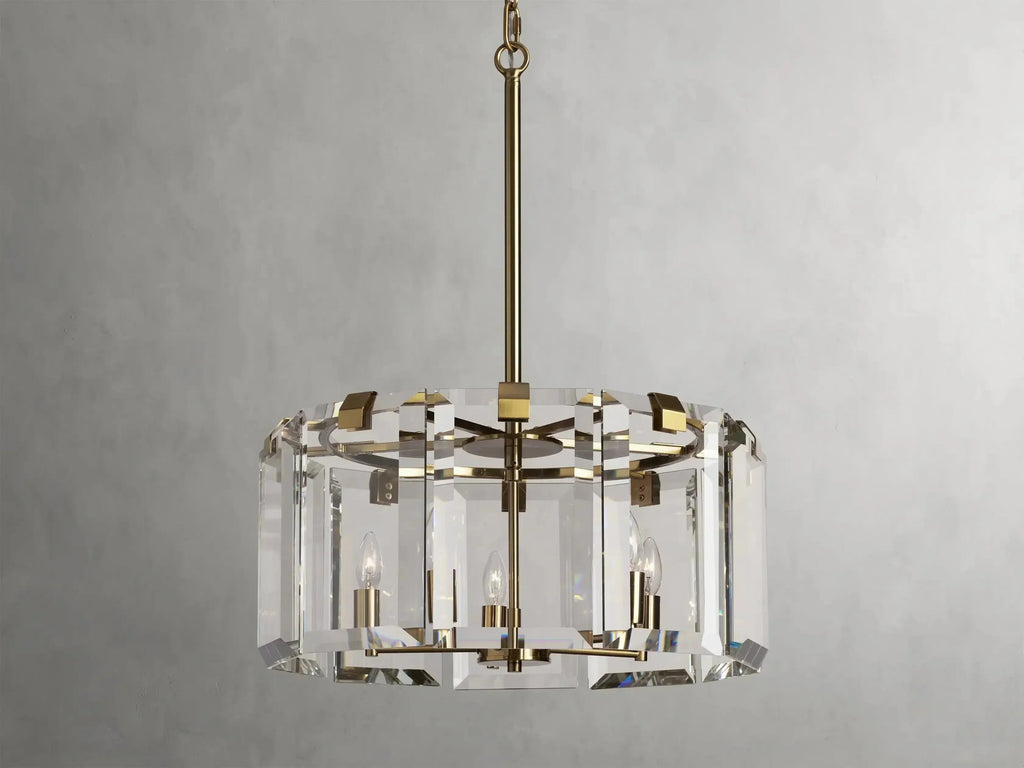 Elegant Amaya Round Chandelier 30" 38" 48" product image