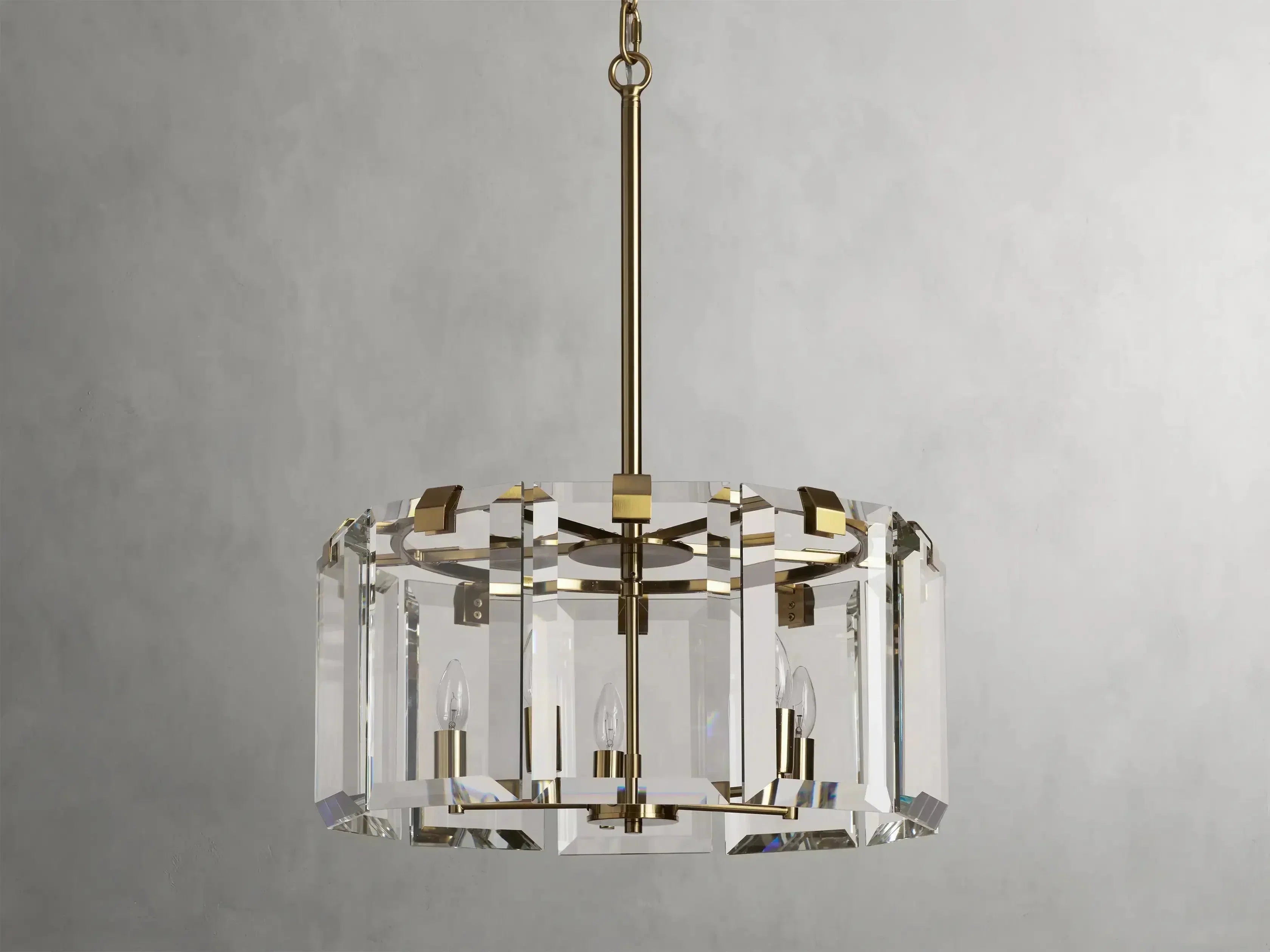Elegant Amaya Round Chandelier 30" 38" 48" product image