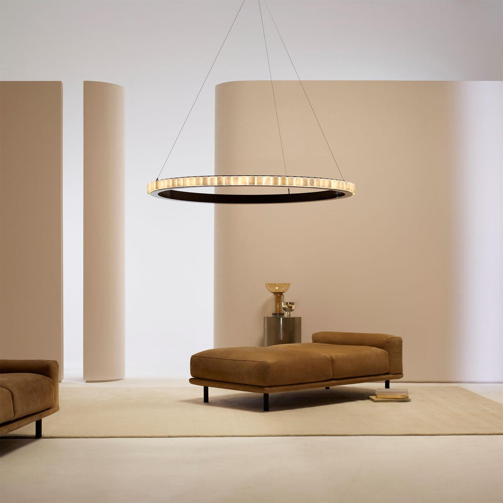 Elegant Avalon Alabaster Chandelier product image