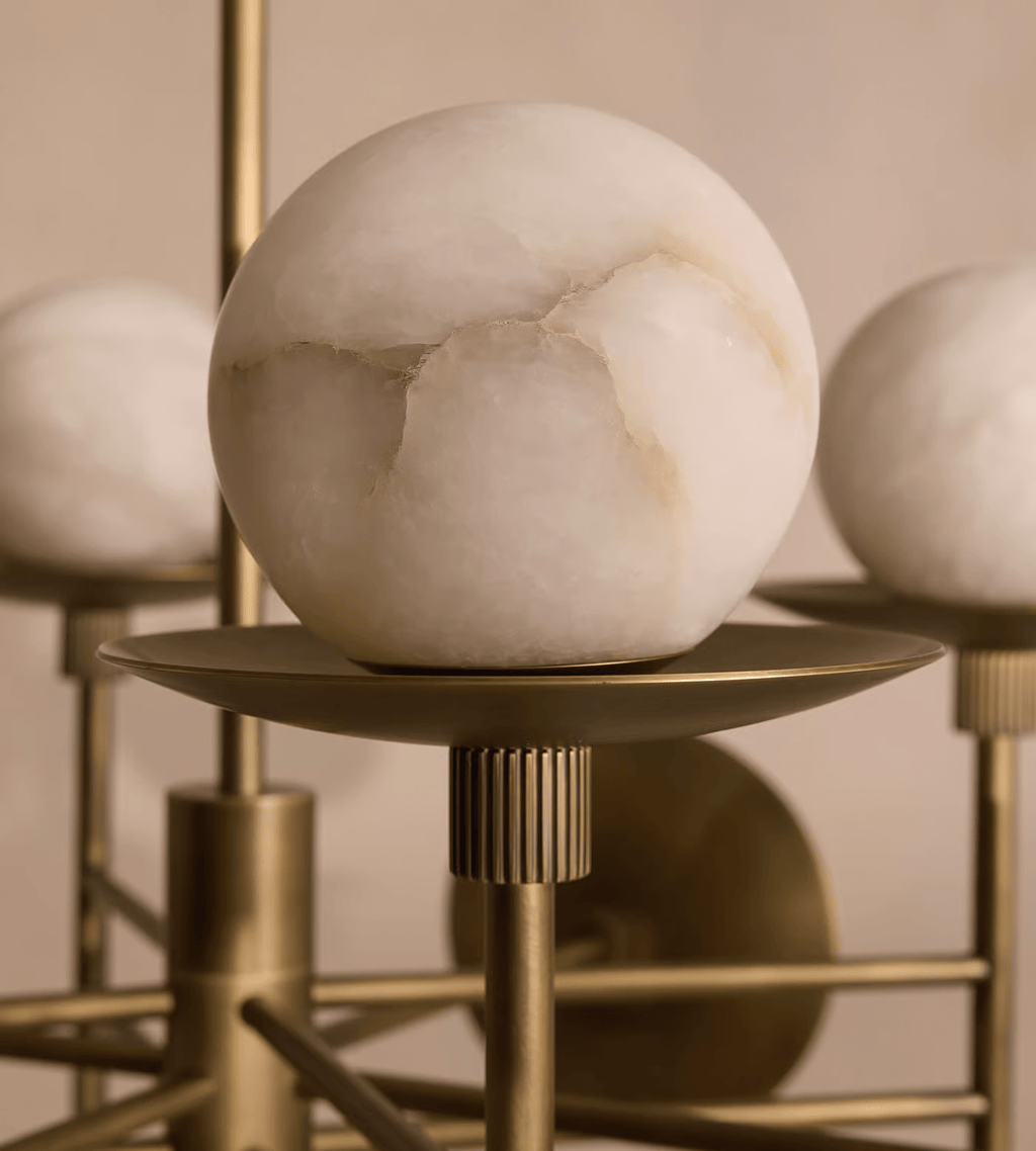 Elegant Cara Alabaster Chandelier product image