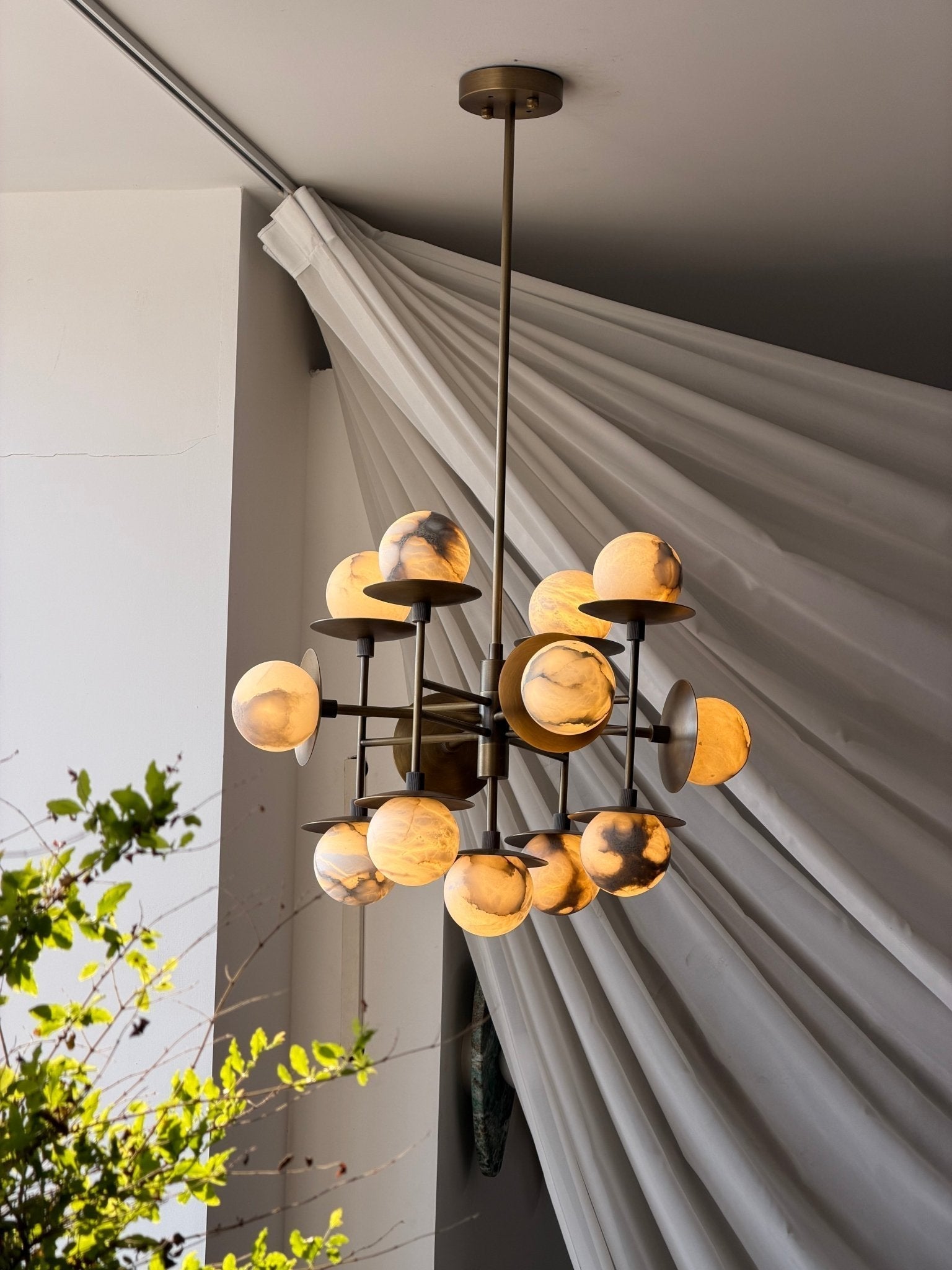 Elegant Cara Alabaster Chandelier product image