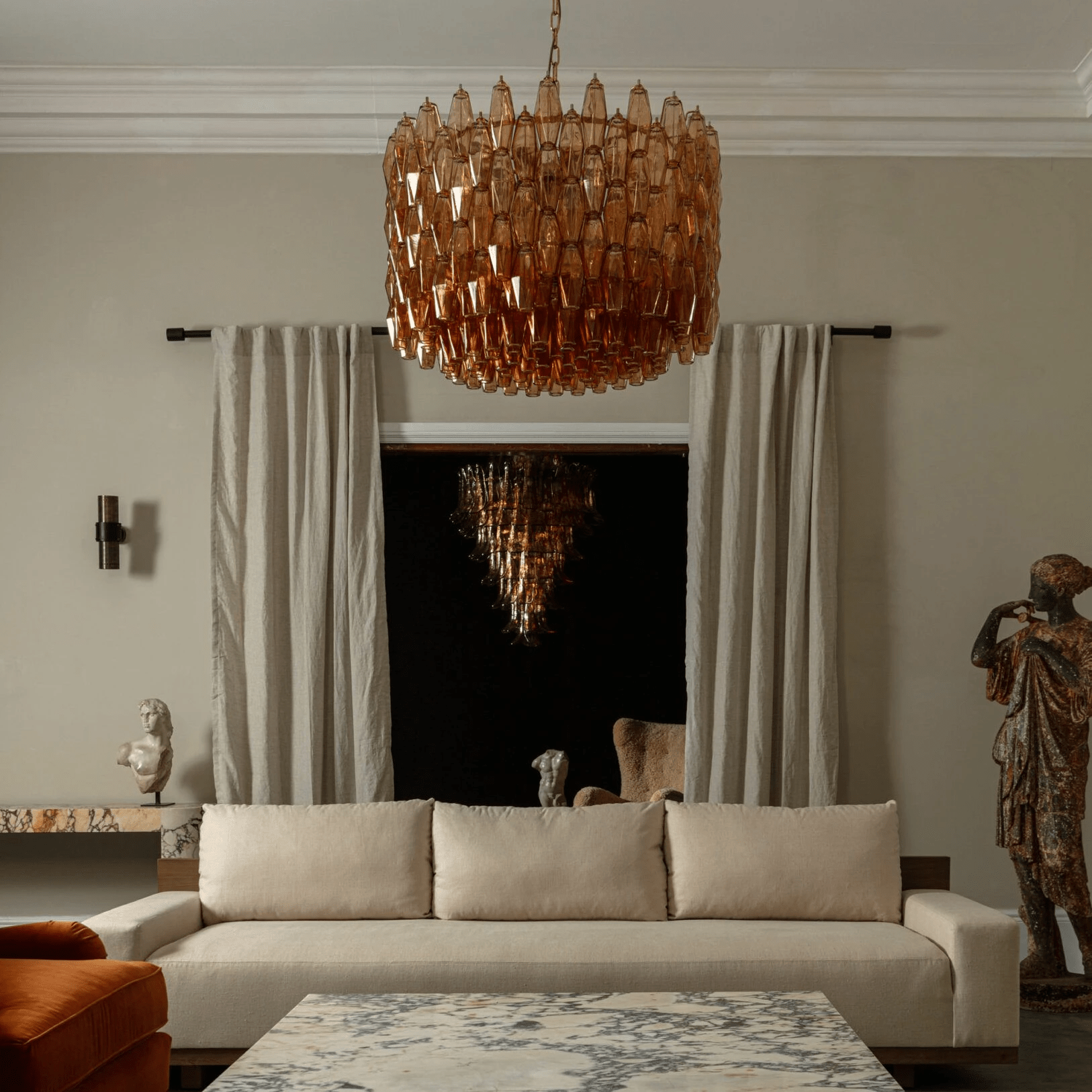 Elegant Drum Sorrento Chandelier additional product view