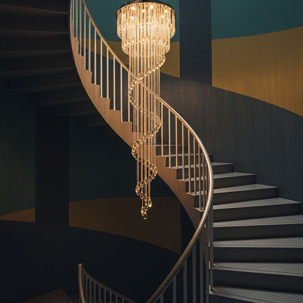 Elegant Harmony Spiral Chandelier product image