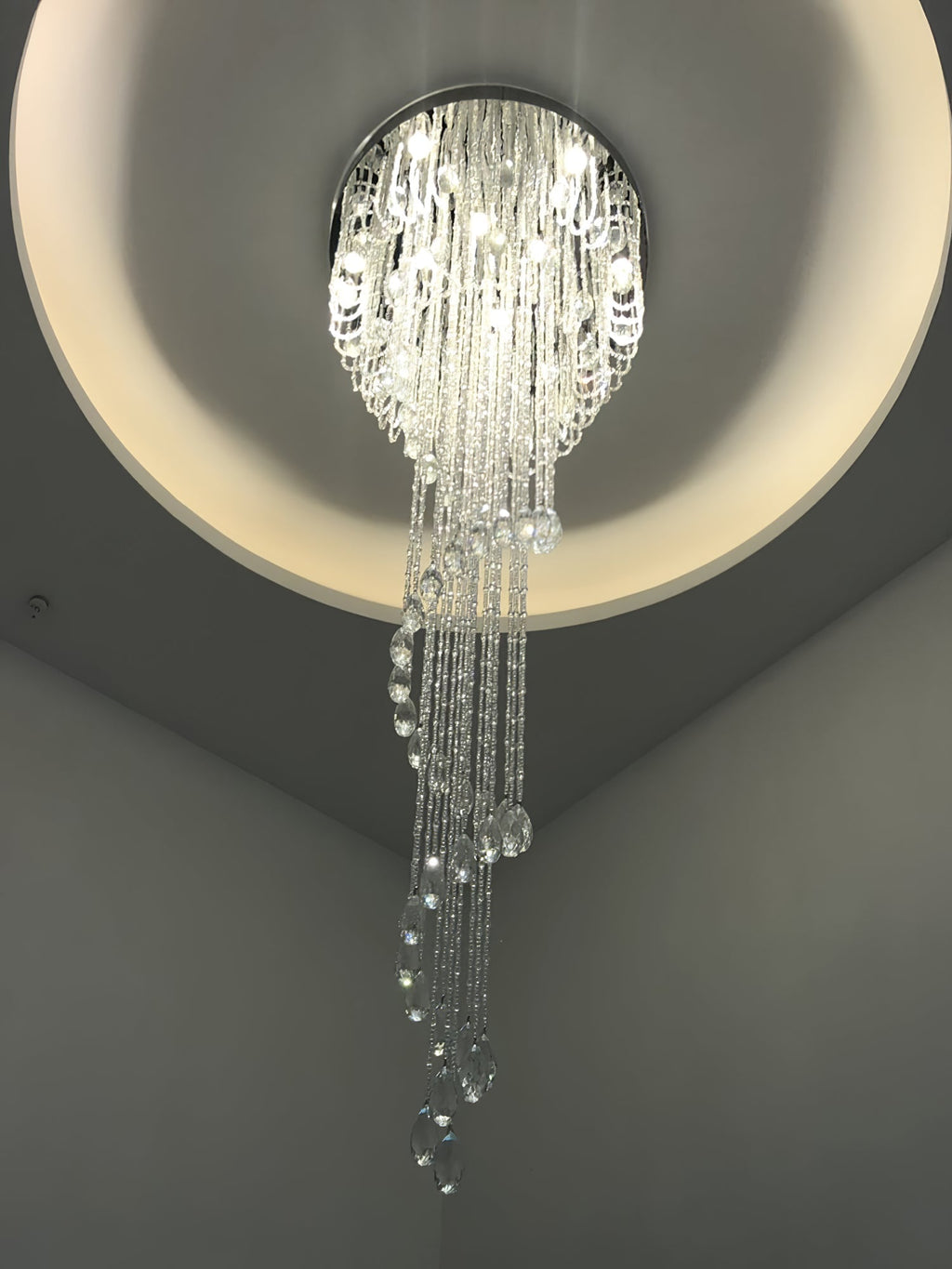 Elegant Harmony Spiral Chandelier product image
