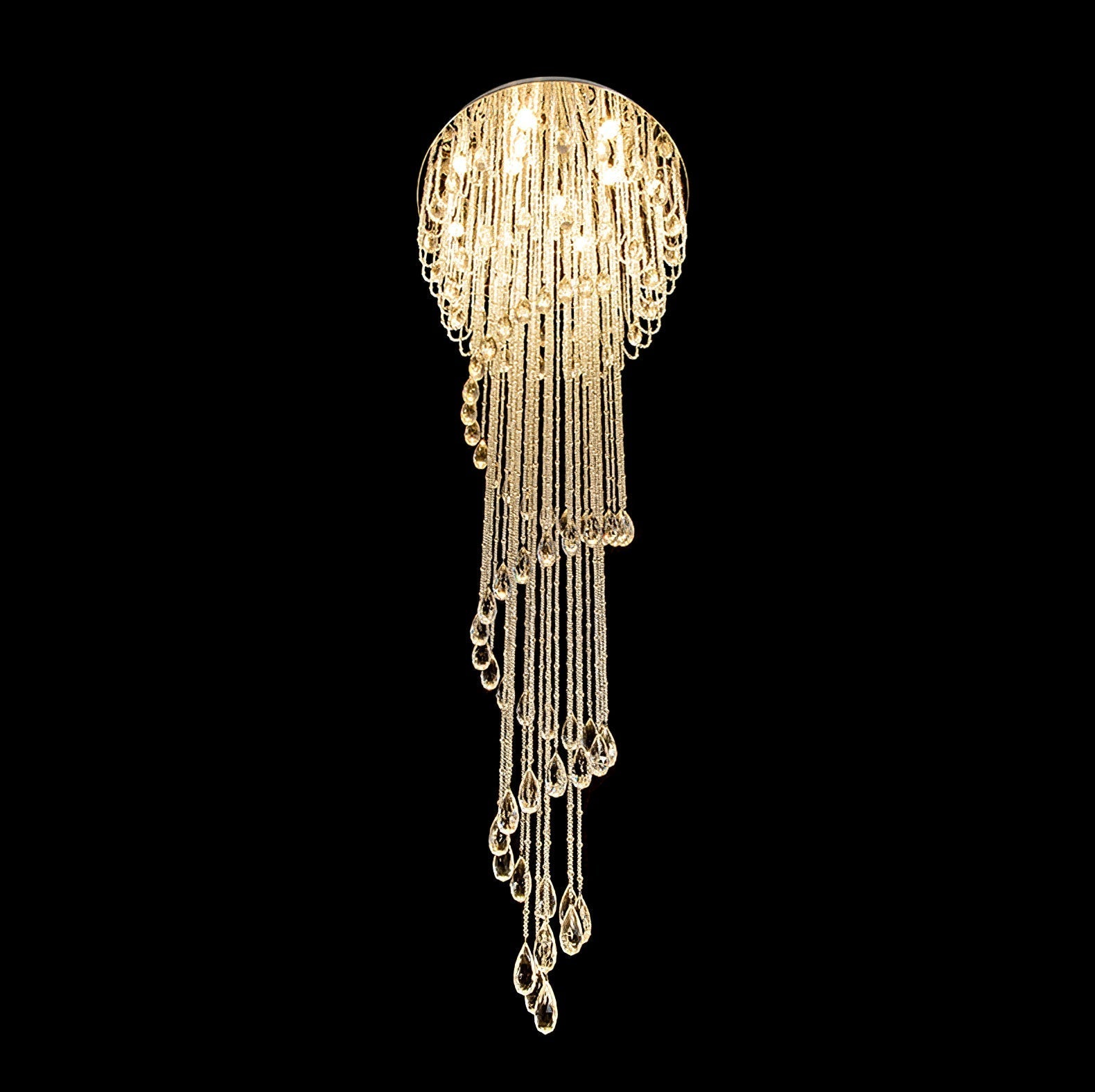 Elegant Harmony Spiral Chandelier product image