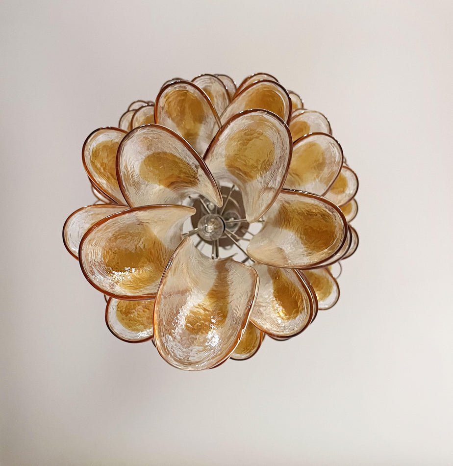 Elegant Marigold Murano Chandelier product image