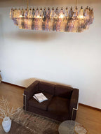 Elegant Multicolored Murano Poliedri Chandelier product image