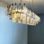Elegant Multicolored Murano Poliedri Chandelier product image