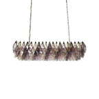 Elegant Multicolored Murano Poliedri Chandelier product image