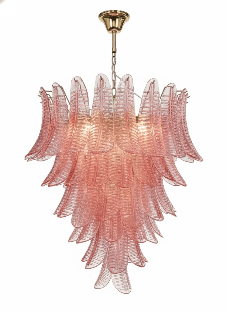 Elegant Rosalind Murano Felci Chandelier product image