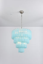 Elegant Serava Cascade Murano Tube Chandelier product image