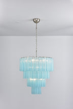Elegant Serava Cascade Murano Tube Chandelier product image