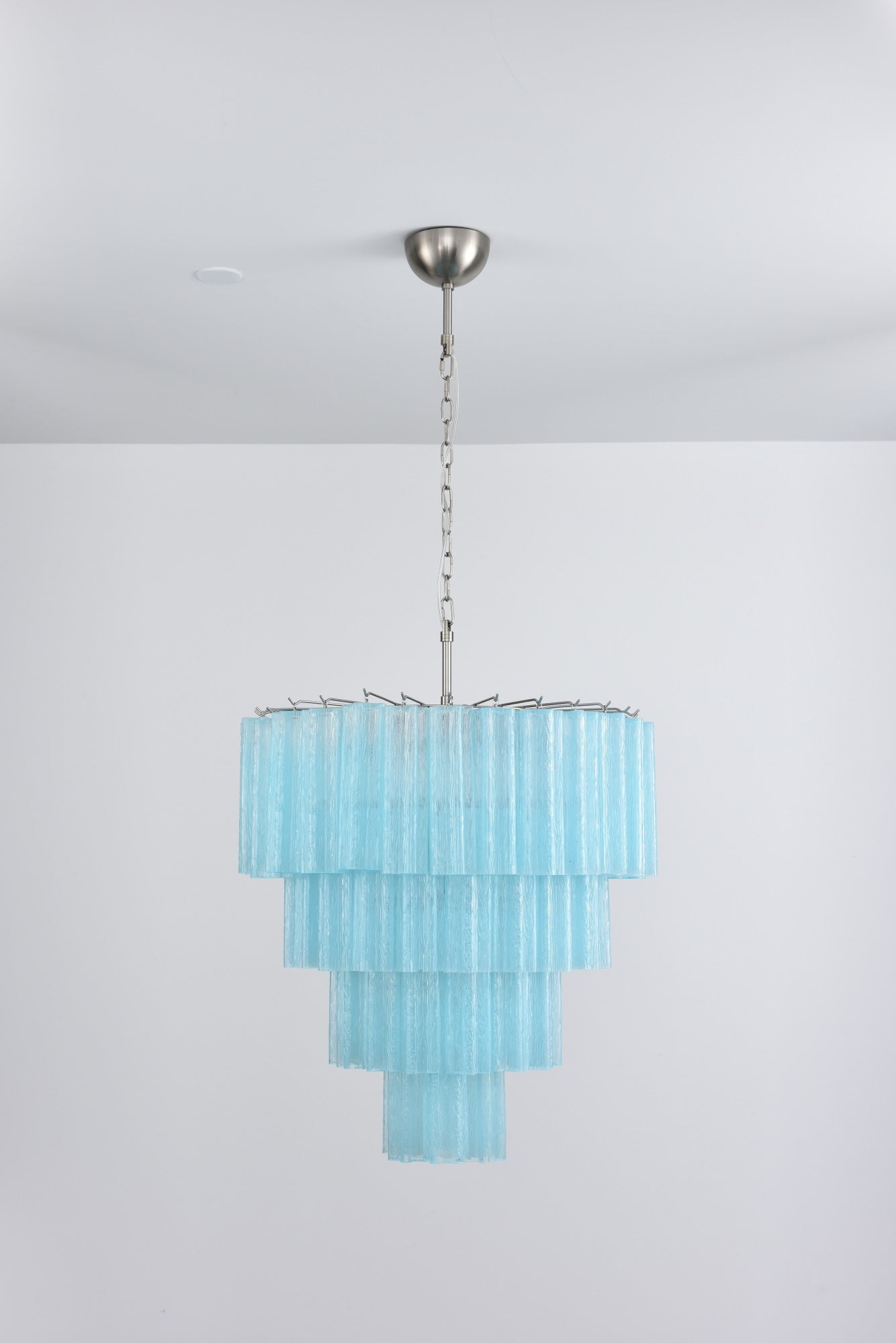 Elegant Serava Cascade Murano Tube Chandelier product image