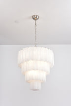 Elegant Serava Cascade Murano Tube Chandelier product image