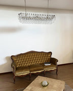Elegant Transparent Murano Poliedri Chandelier additional product view
