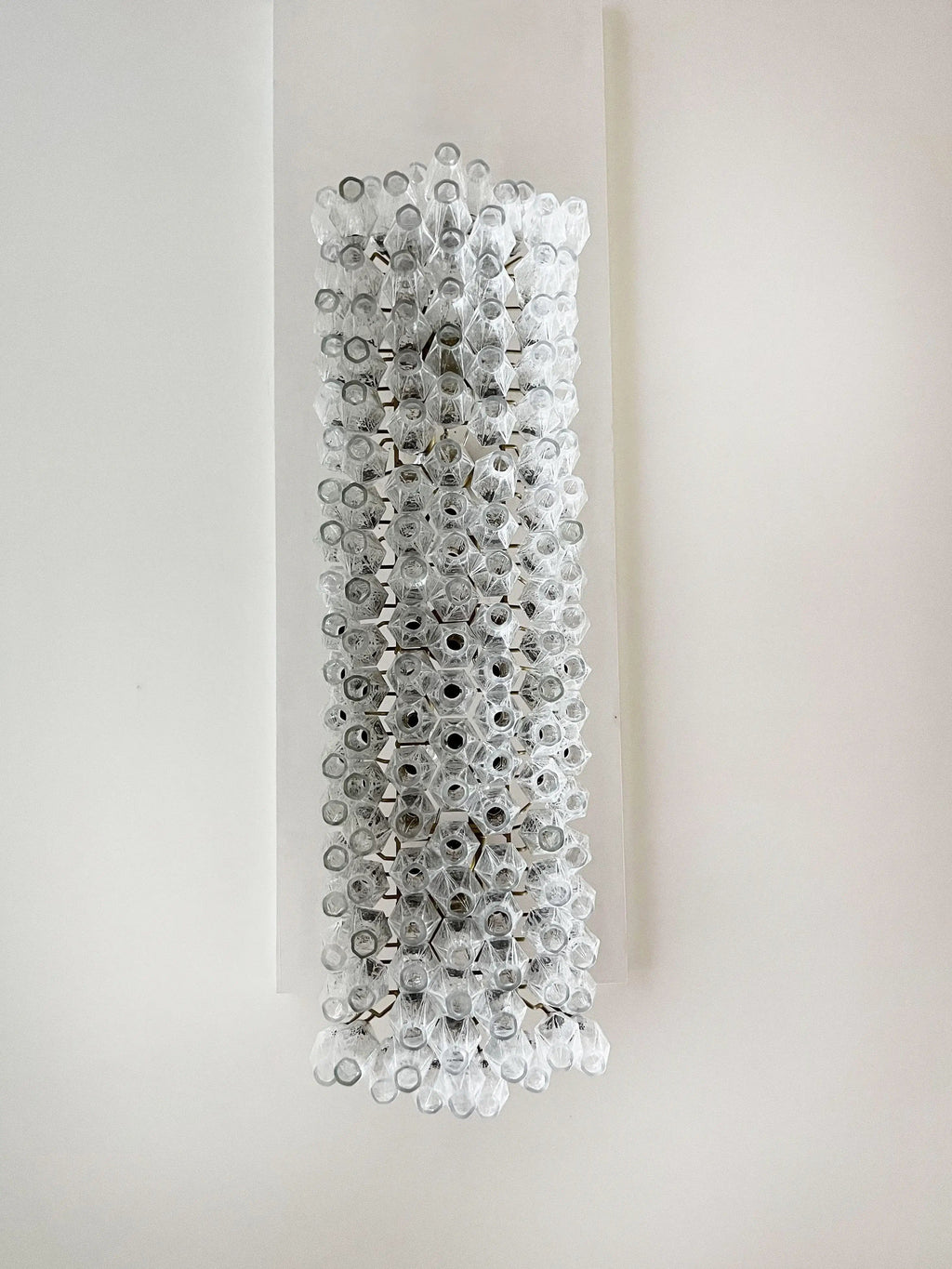 Elegant Transparent Murano Poliedri Chandelier product image