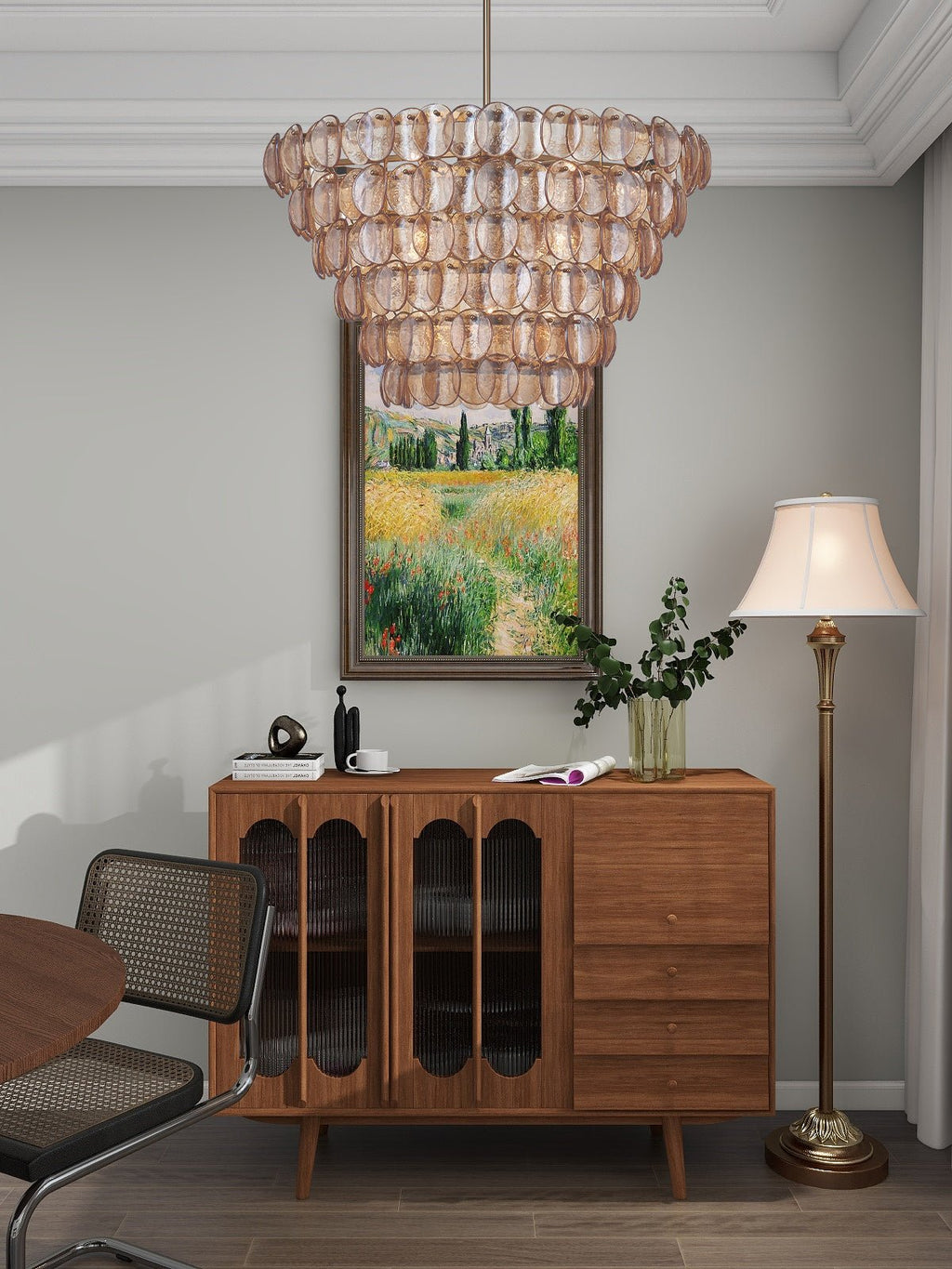 Elegant Uroko Large Chandelier product image