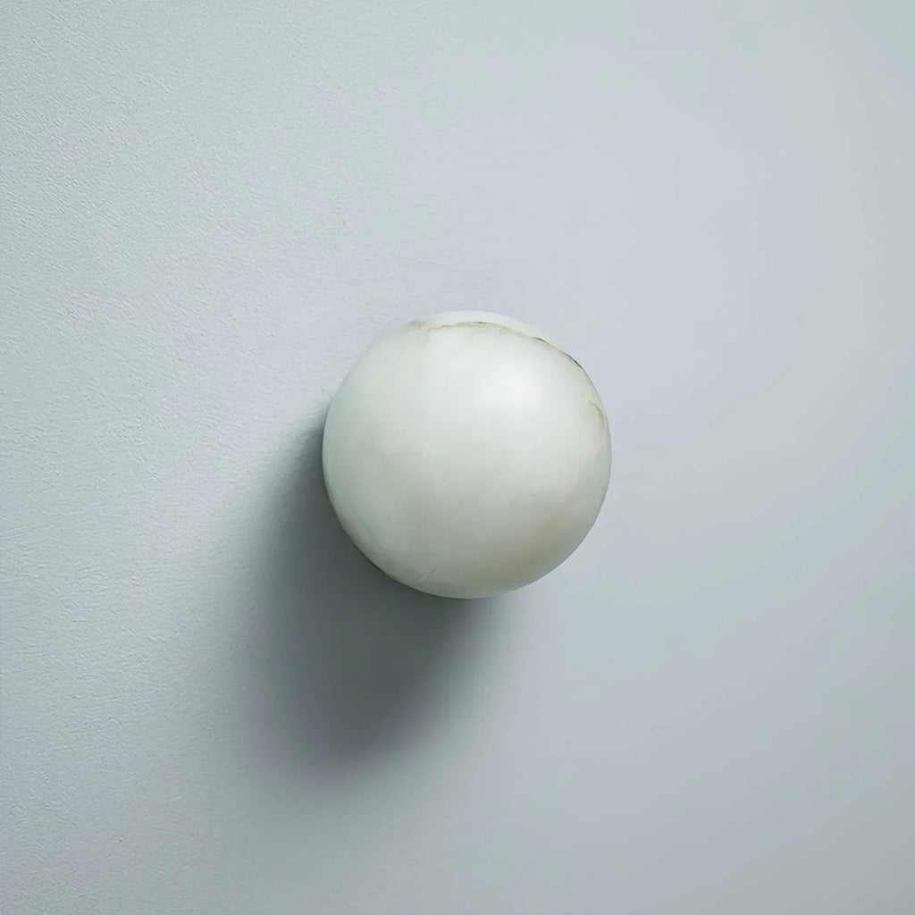 ELORA TOTEM MARBLE WALL SCONCES by Bling Lighting Studio