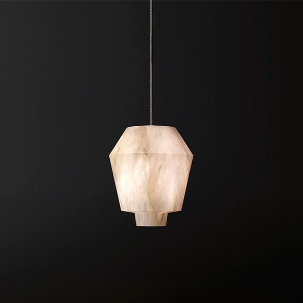 Elvian Alabaster Pendant Light by Bling Lighting Studio