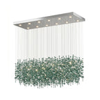 Emerald Rainfall Crystal Customize Chandelier