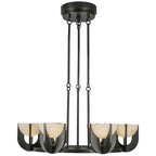 Empyrea Alabaster Chandelier by Bling Lighting Studio