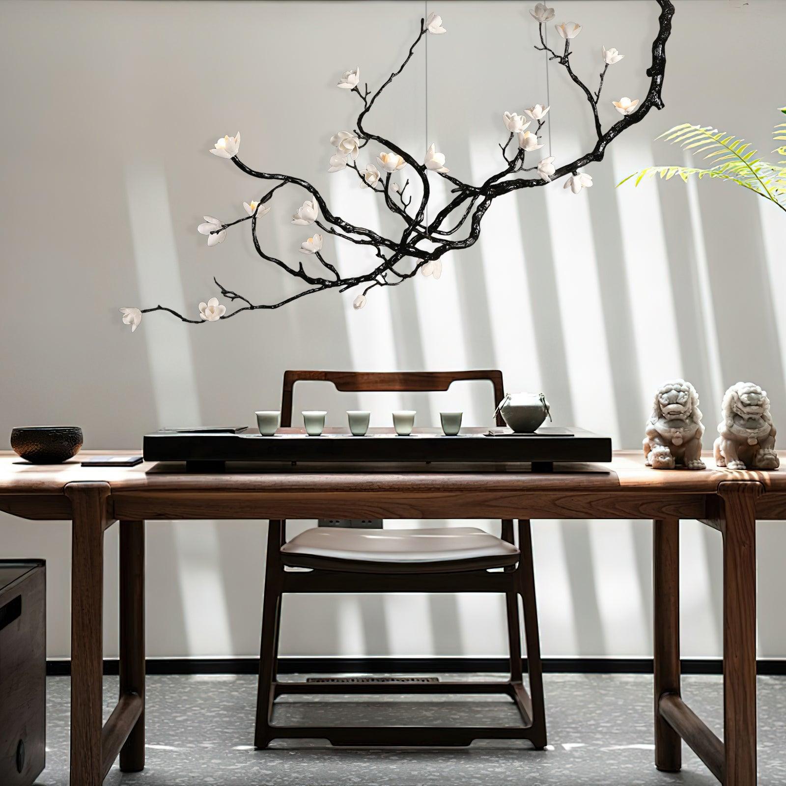 Exquisite Ceramic Flower Chandelier additional product view