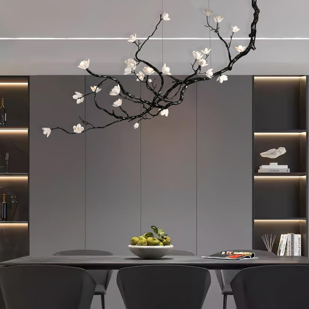 Exquisite Ceramic Flower Chandelier product image