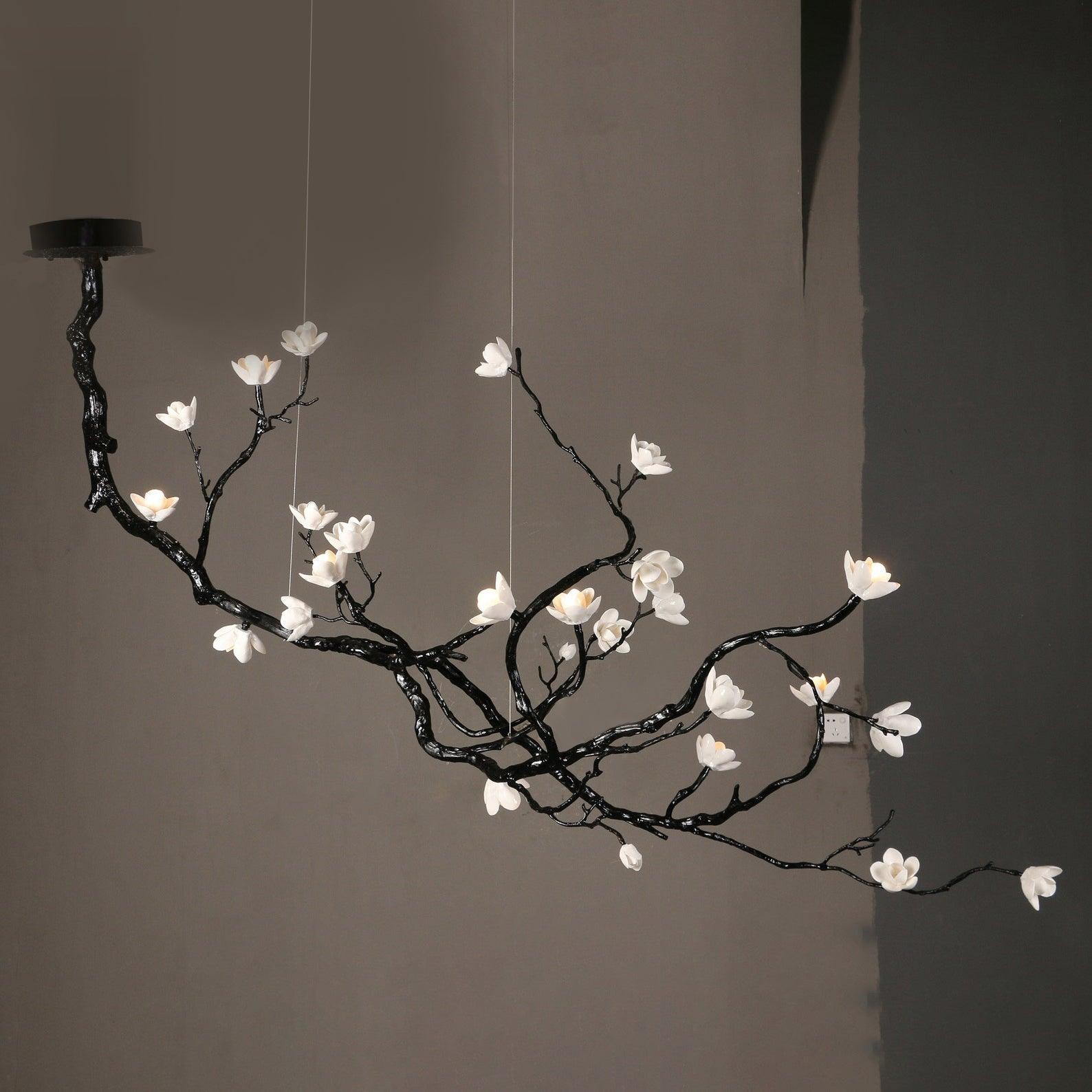 Exquisite Ceramic Flower Chandelier product image