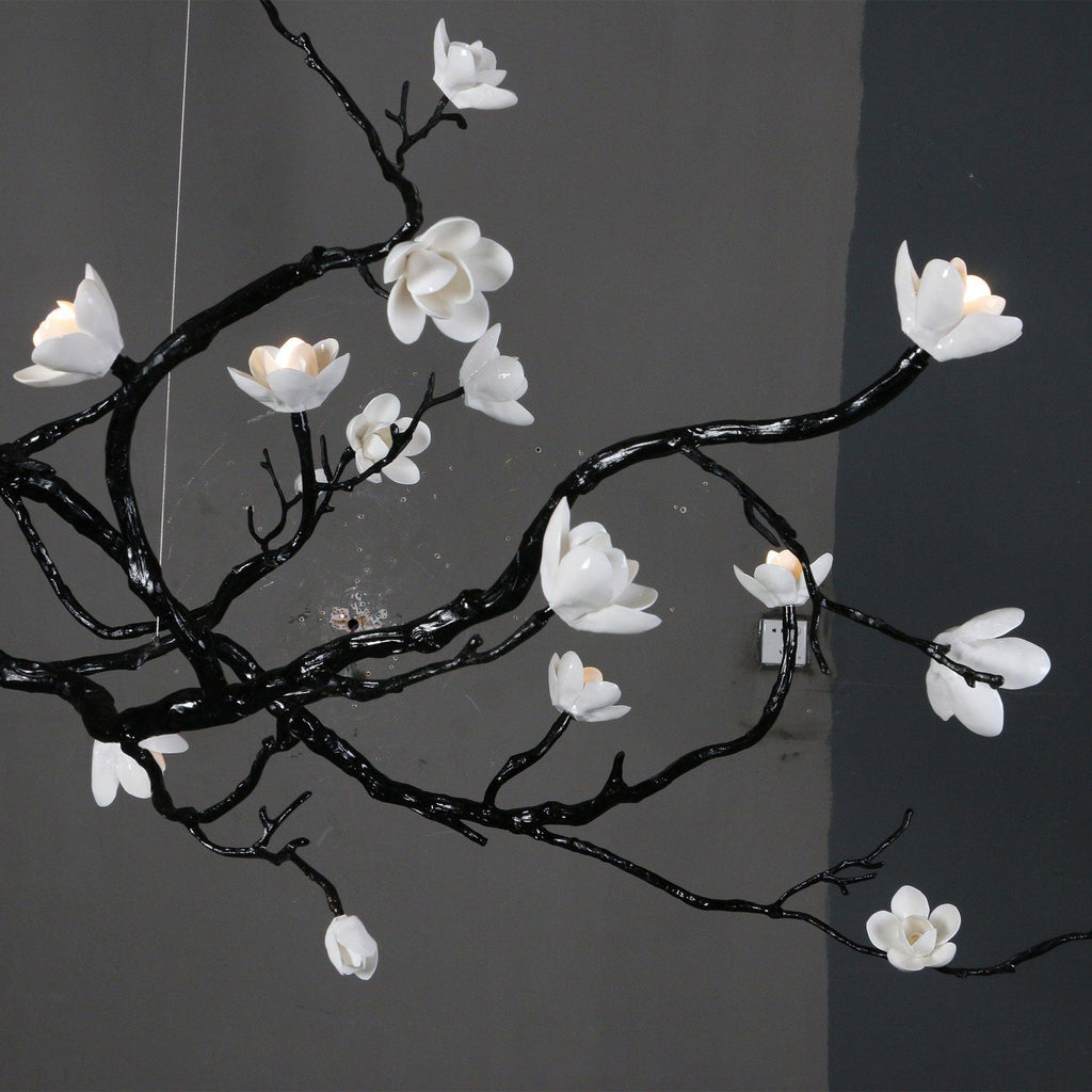 Exquisite Ceramic Flower Chandelier product image