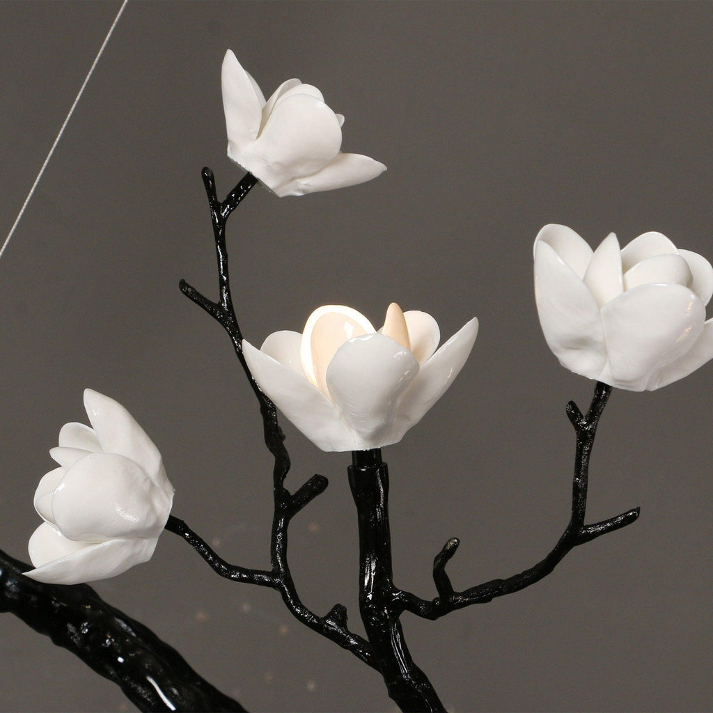 Exquisite Ceramic Flower Chandelier product image