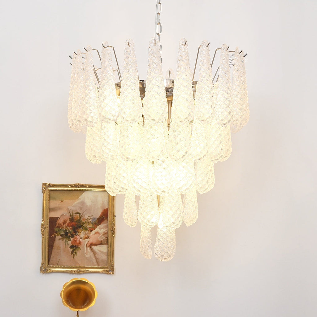 Exquisite Murano Glass Dewdrop Chandelier additional product view
